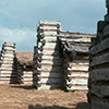 Image of Huts in Summer